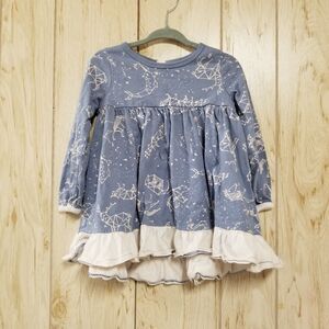 Burt's Bees Baby Girl Long Sleeve Dress